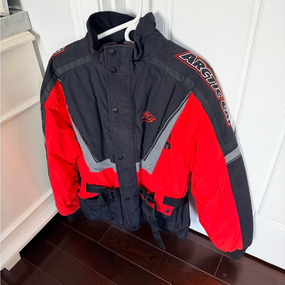 Arctic Cat Women's Red and Black Ski Jacket